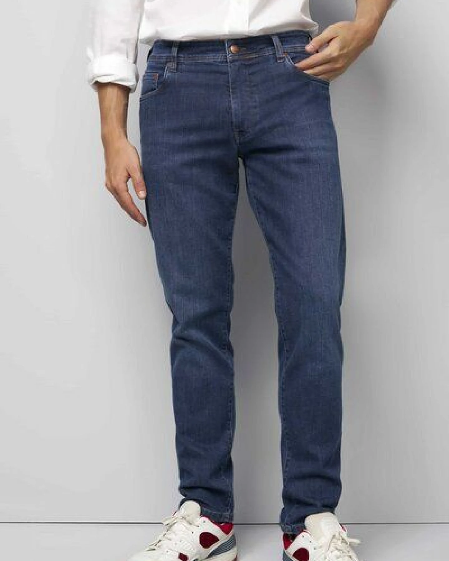 M 5 BY MEYER STRETCH FIVE POCKET DENIM – Ansicht 2