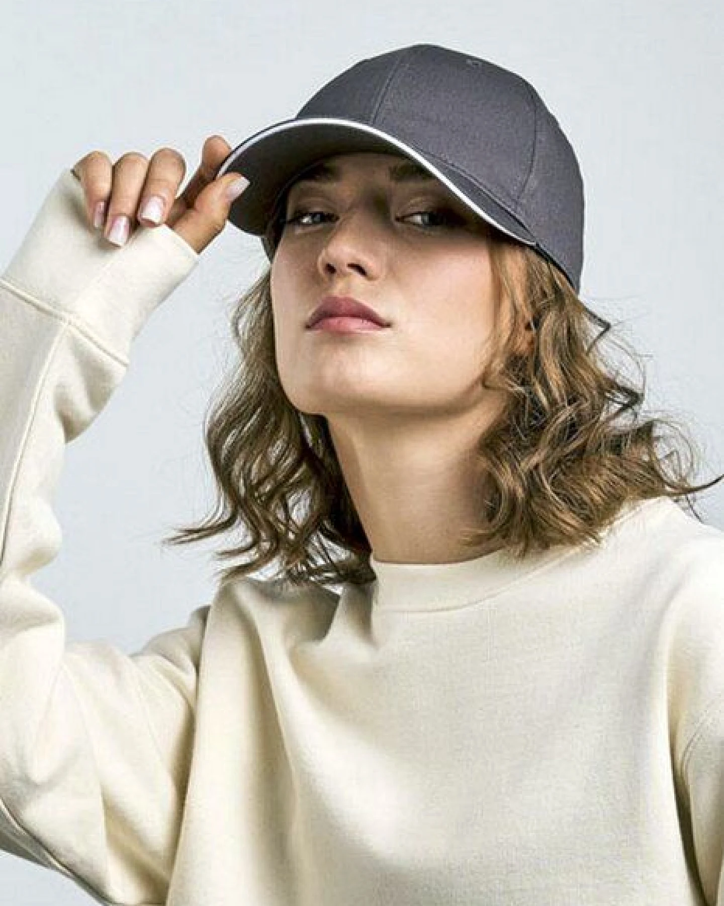Atlantis Headwear Damen / Herren Sport Cap Baumwolle Metallverschluss – Ansicht 2